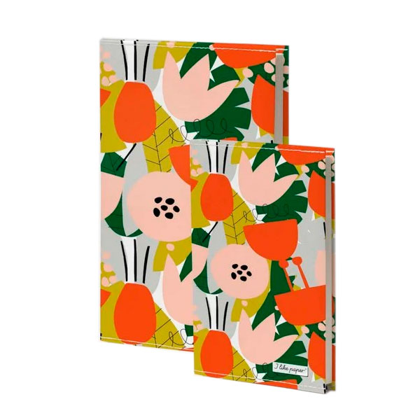 Notizbuch / Notebook "BLOSSOM", Format DIN A5 von I like Paper