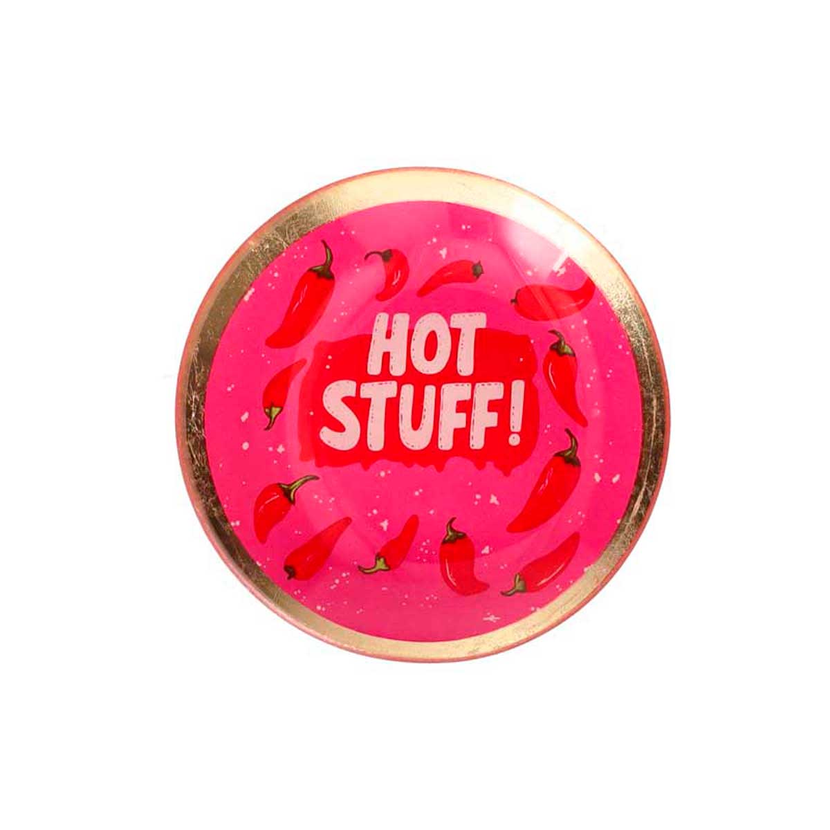 Love Plates - Glasteller "Hot Stuff" von Gift Company