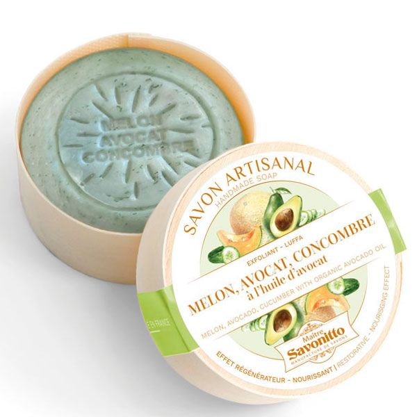 Savon Melone, Avocado & Gurke - von Maitre Savonitto