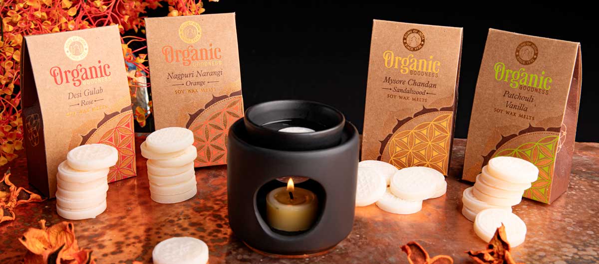 Sojawachstaler von Berk – Raumduft der berührt, natürliche Duftmelts aus Sojawachs mit Sandelholz, Rose, Orange und Vanille für wohltuende Wärme und harmonisches Ambiente.