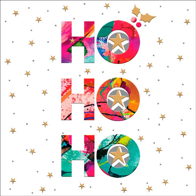 "Ho Ho Ho,  große Papierservietten von PPD