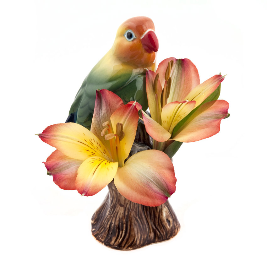 Love Bird Mini Vase - von Quail Ceramics