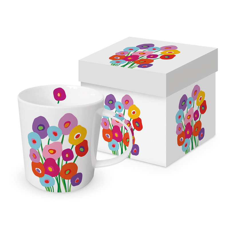 "Super Bouquet" -  Trend Mug und Geschenkebox von PPD 