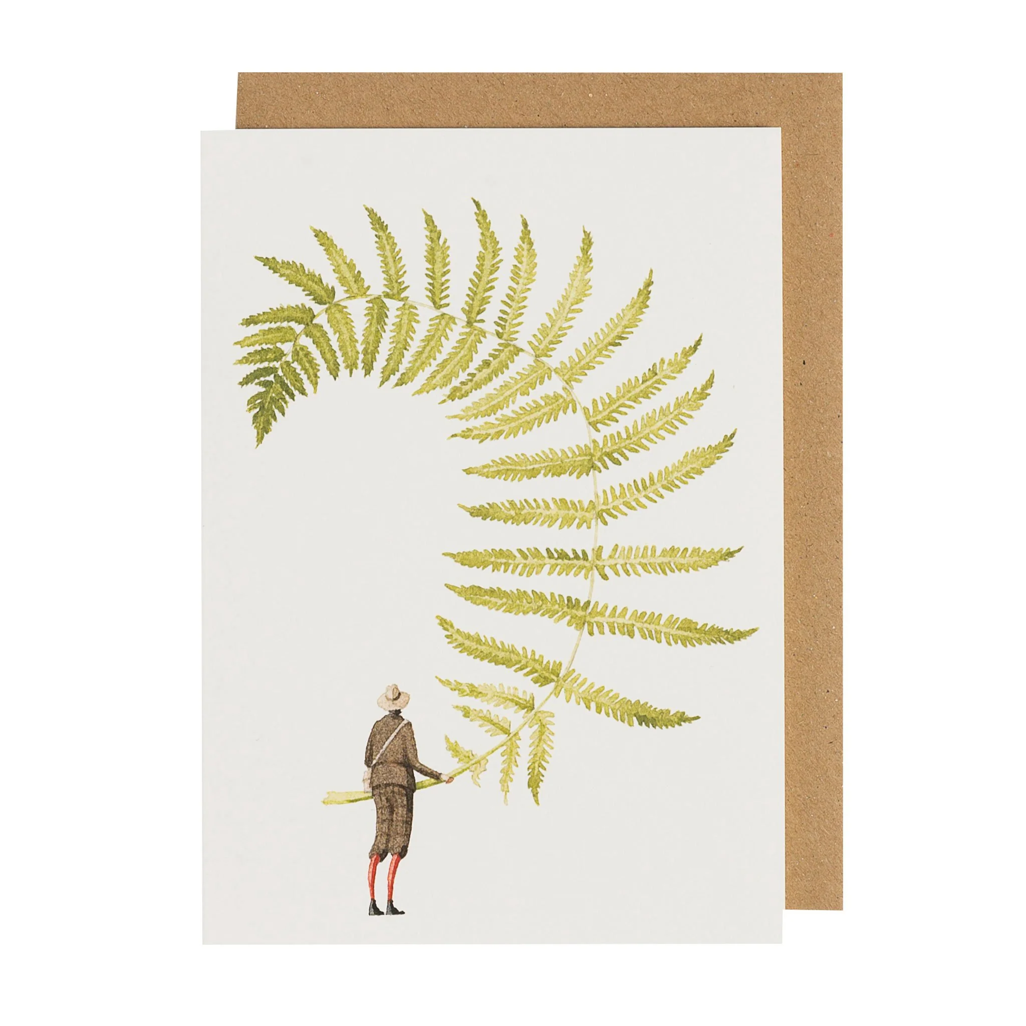 Grußkarte "FERN 5" von Laura Stoddart