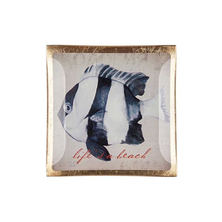Love Plates - Glasteller "Life's a beach" von Gift Company