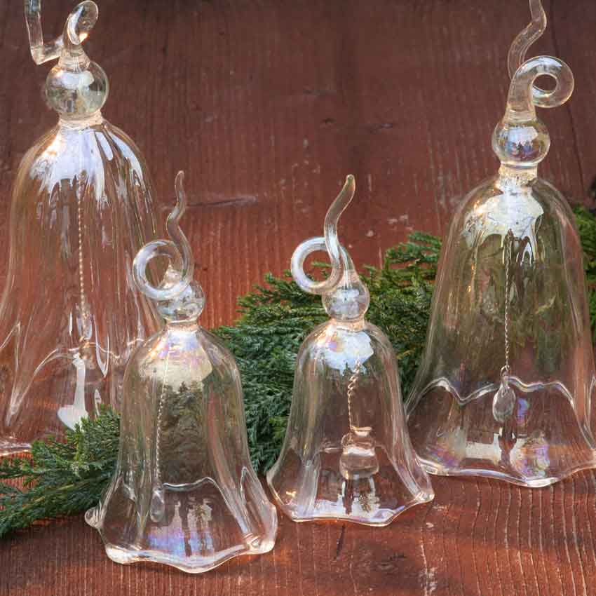 Weihnachtsglöckchen aus Glas mini - von Des Pots