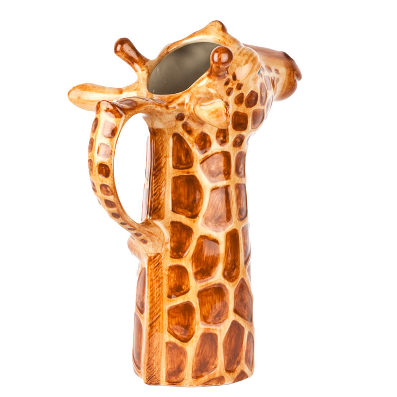 die große Giraffen Wasserkaraffe von Quail Ceramics 
