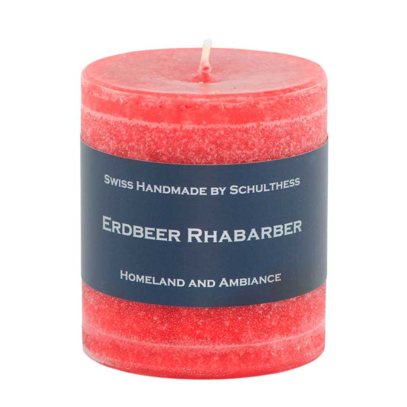 Erdbeer / Rhabarber - von Schulthess Duftkerzen