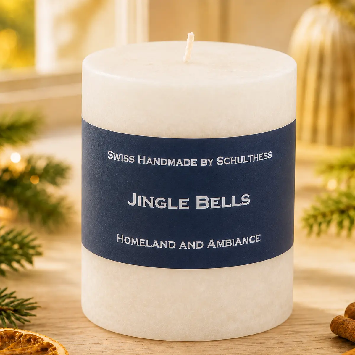 Schulthess Duftkerze Jingle Bells – Weihnachtsedition
