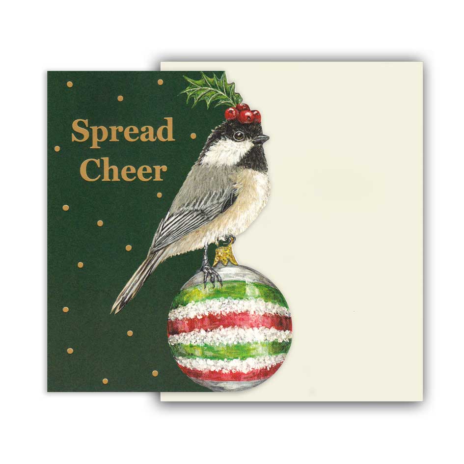 Weihnachts Grußkarte "SPREAD CHEER" von Hester & Cook 