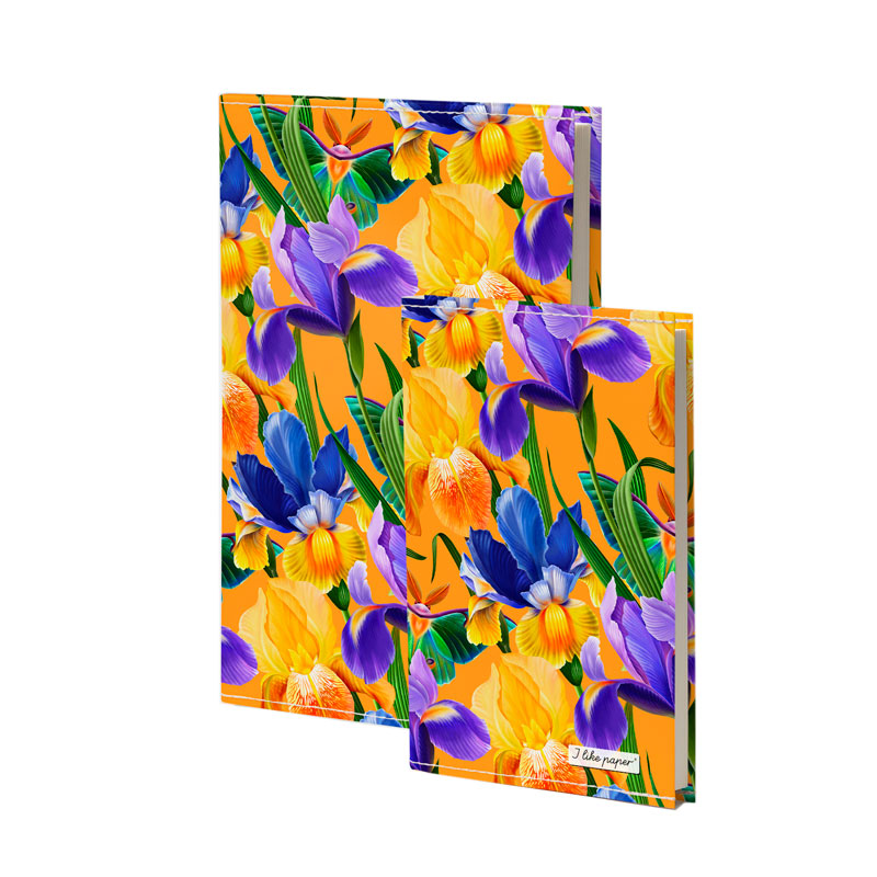 Notizbuch / Notebook "PETITE ORCHID, Format DIN A5 von I like Paper