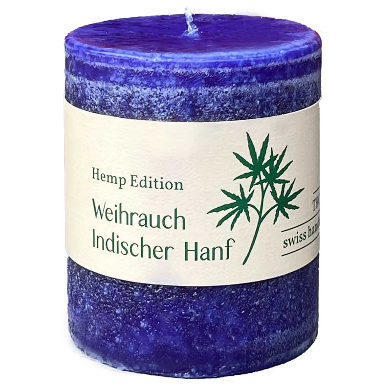 Weihrauch / indischer Hanf - die Hanfkollektion von Schulthess Duftkerzen 