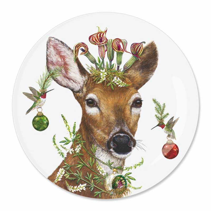 "Christmas Princess" / Appetizer Plate, Teller aus Porzellan, von PPD