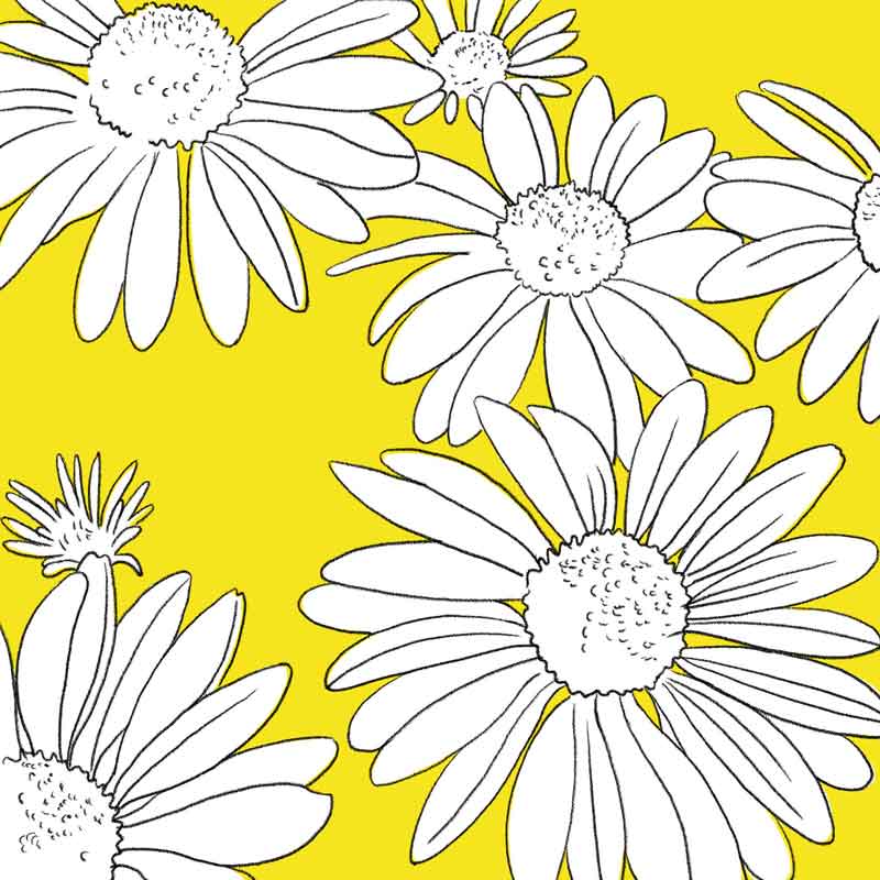  "Peggy Yellow", große Papierservietten von PPD