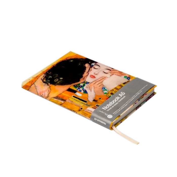 Notizbuch / Notebook "THE KISS, Format DIN A5 von I like Paper