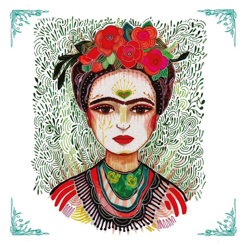  "Frida", große Papierservietten von PPD