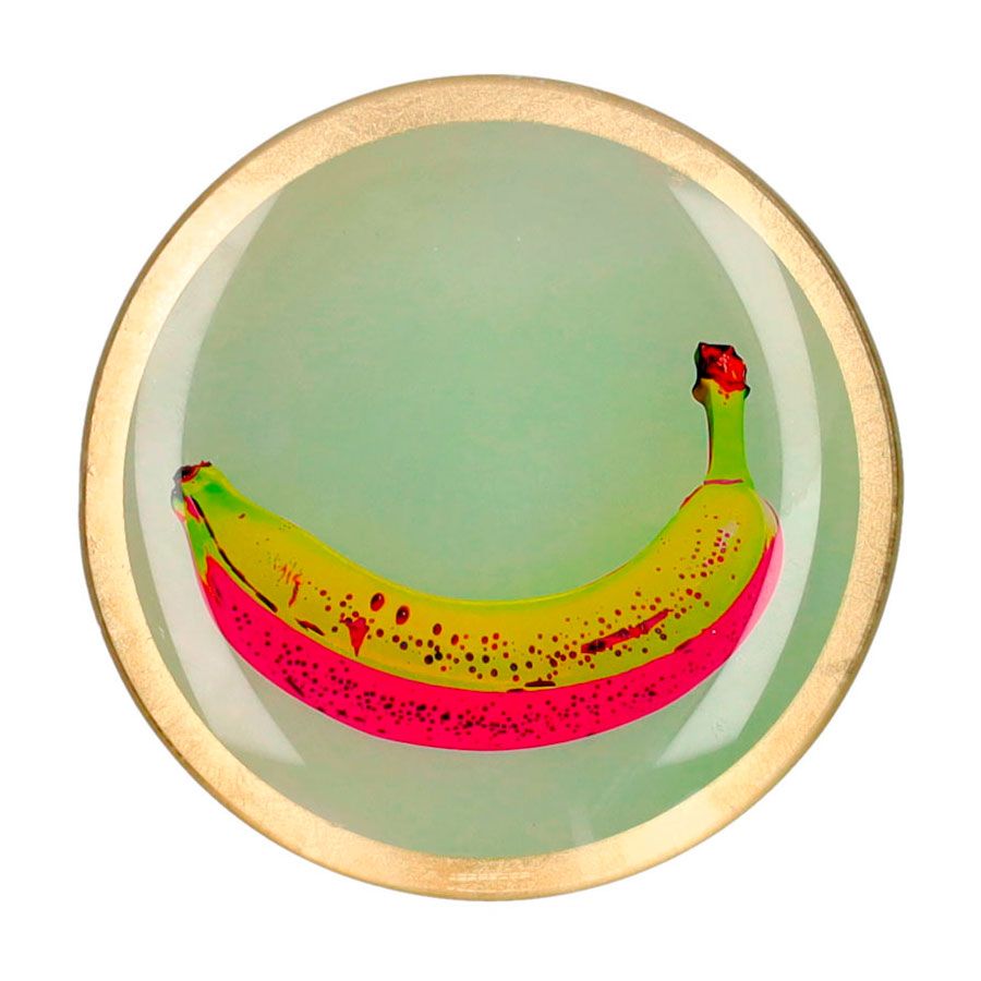 Love Plates - Glasteller "Banana" von Gift Company