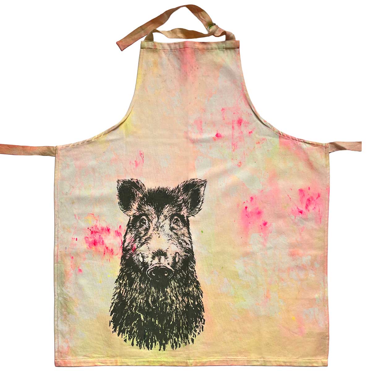 "Keiler hell" - Einzelstück – Unique Schürze von Frohstoff