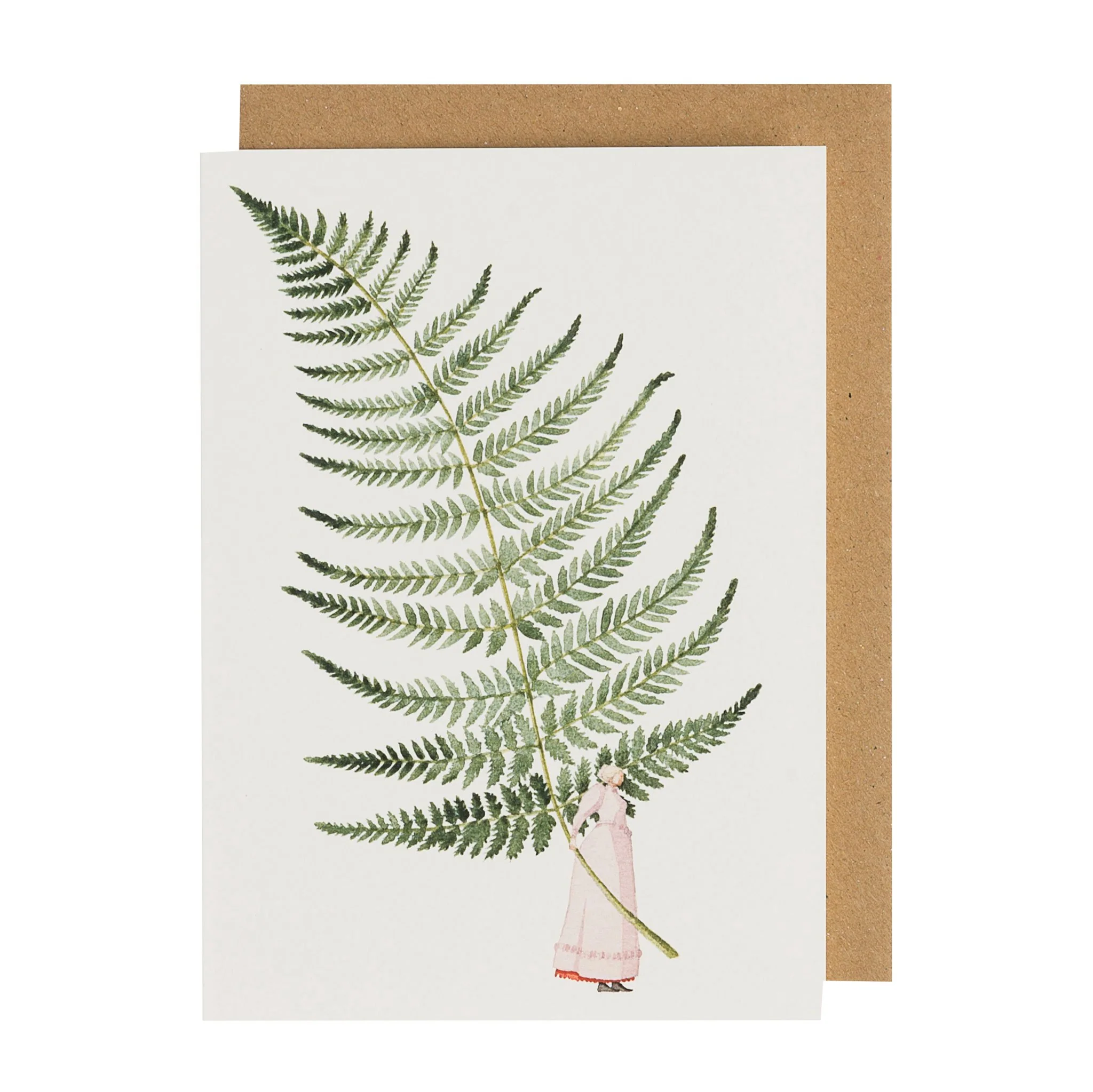 Grußkarte "FERN 3" von Laura Stoddart
