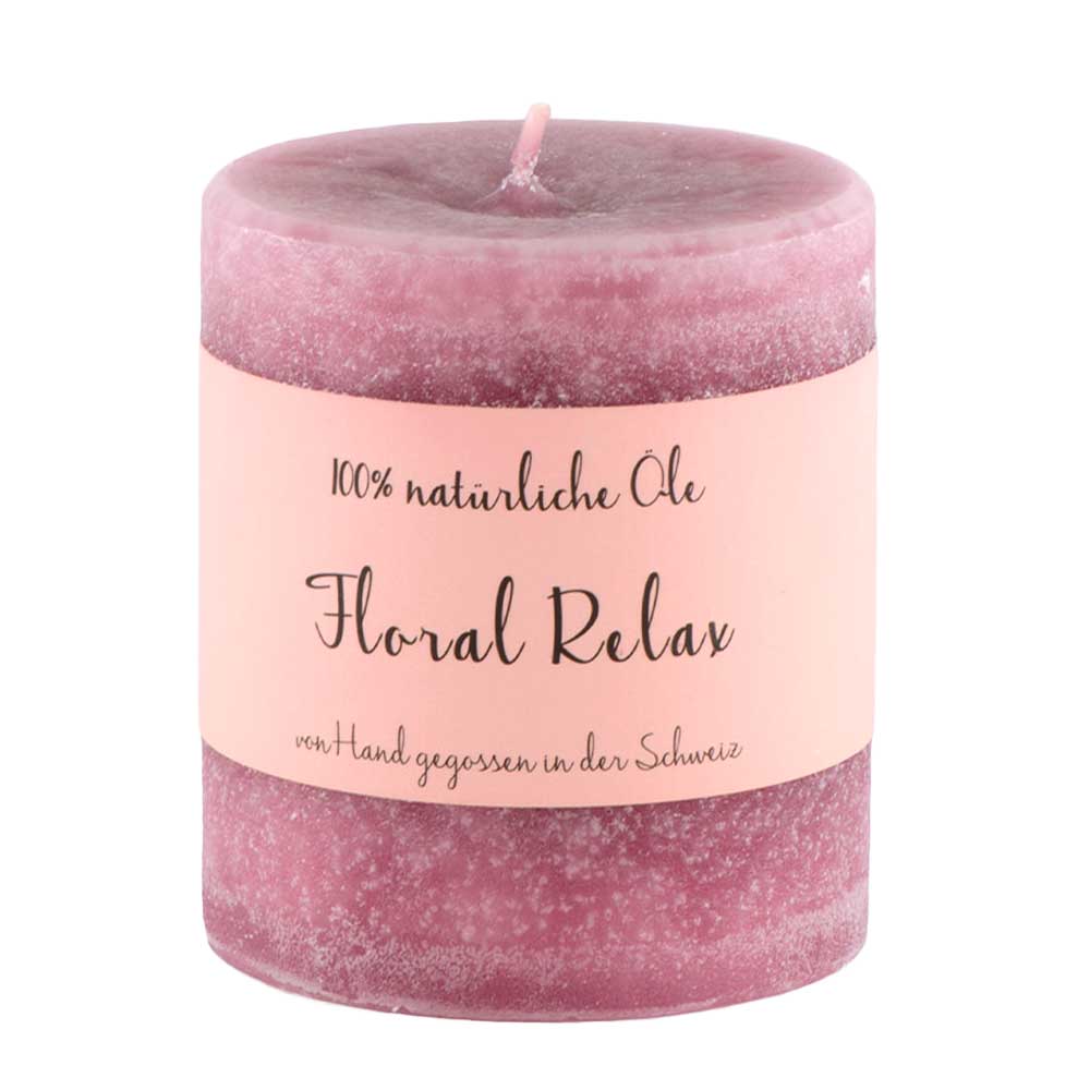 Floral Relax - Schulthess Duftkerze mit 100% natürlichen Ölen