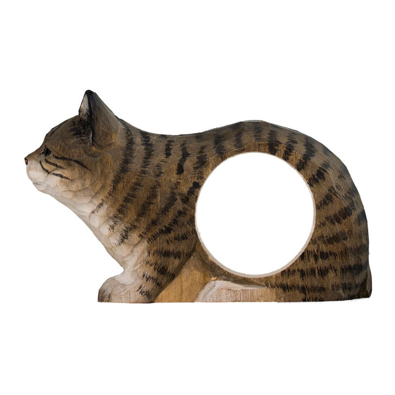 Serviettenring Katze - Handwerkskunst von Wildlife Garden Serviettenring Katze - Handwerkskunst von Wildlife Garden