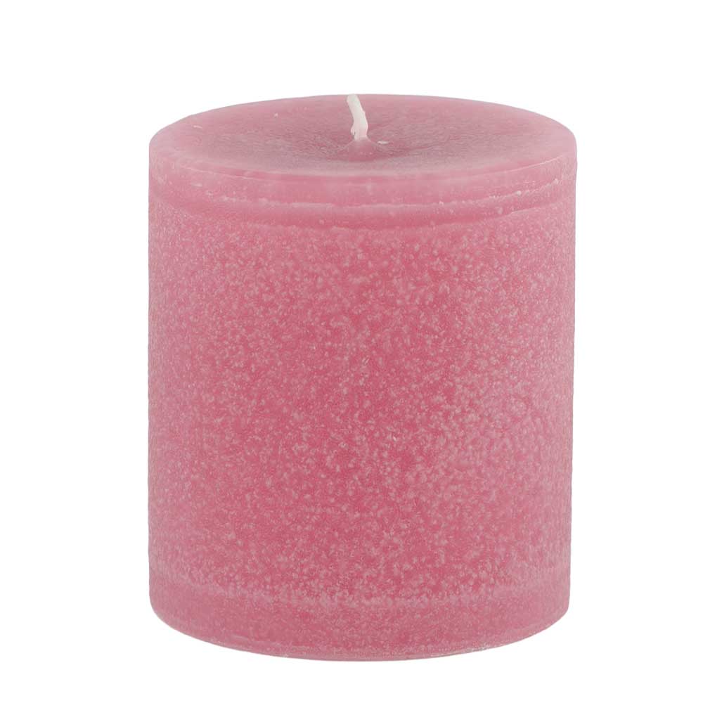 Schulthess Stumpenkerze ohne Duft - Farbe Sweet Rose