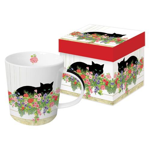 Black Cat Flower Box - die große Porzellantasse von PPD Black Cat Flower Box - die große Porzellantasse von PPD