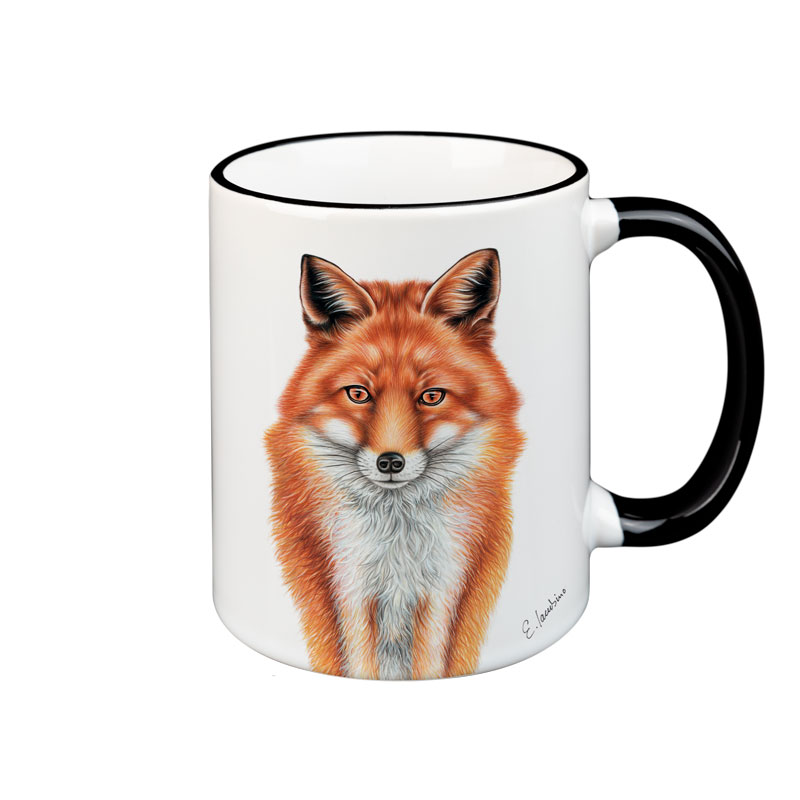 Fuchs - die große Keramiktasse von 5 Valleys 