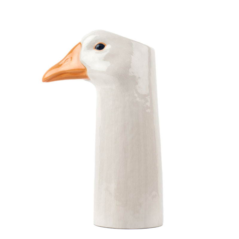 Quail Ceramics - die Gans als große Blumenvase 