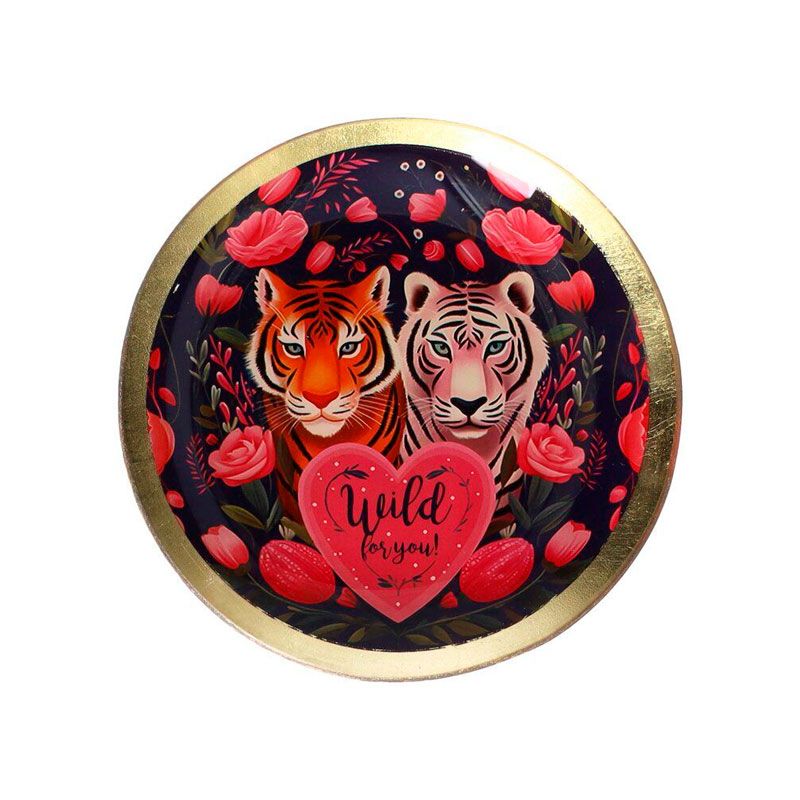 Love Plates - Glasteller "Wild for you!" von Gift Company