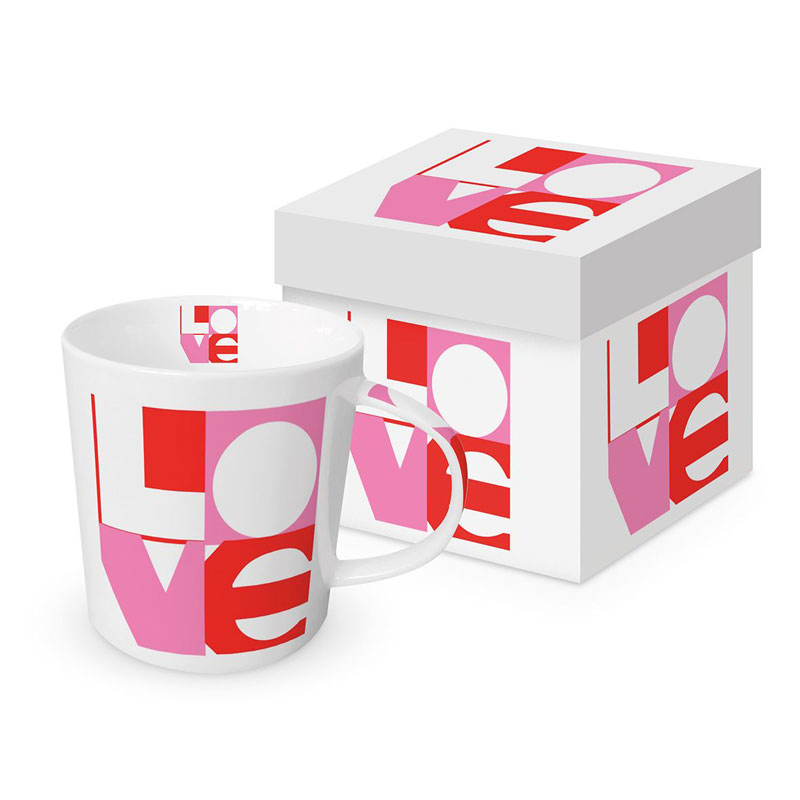 "Love Graphic" -  Trend Mug und Geschenkebox von PPD