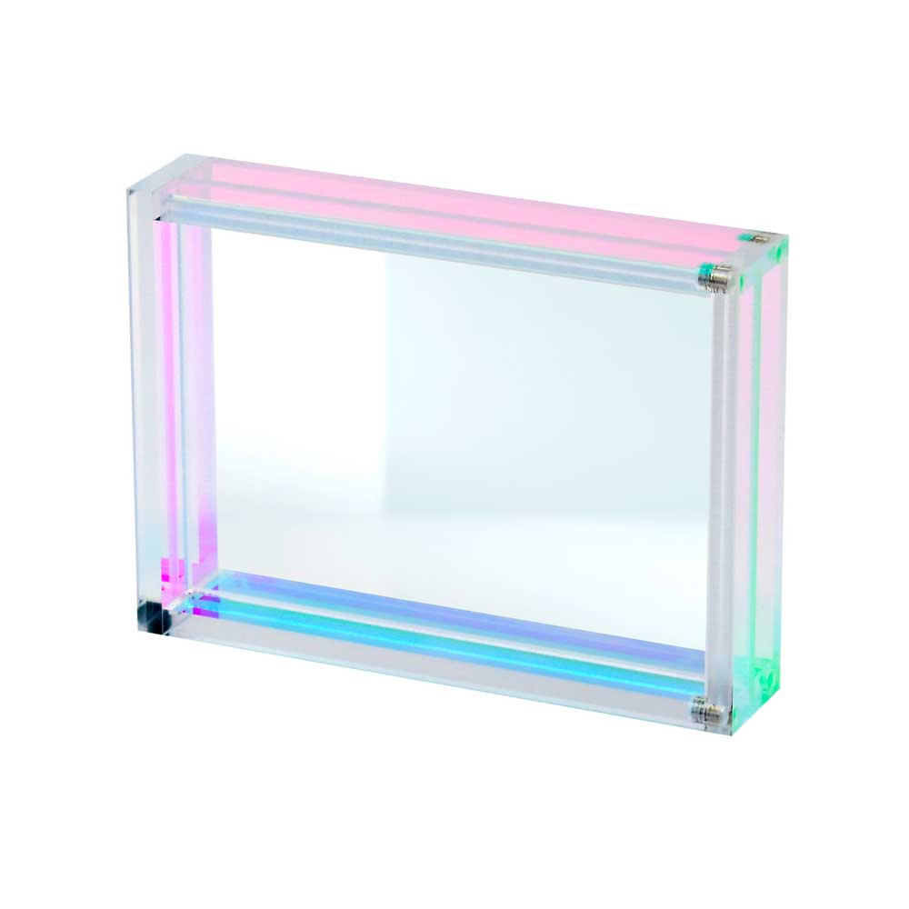 Tokio Acryl Bilderrahmen 10 x 15 transparent / irisierend - von Gift Company