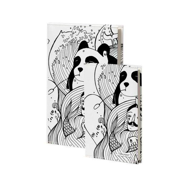 Notizbuch / Notebook "DOODLER", Format DIN A5 von I like Paper