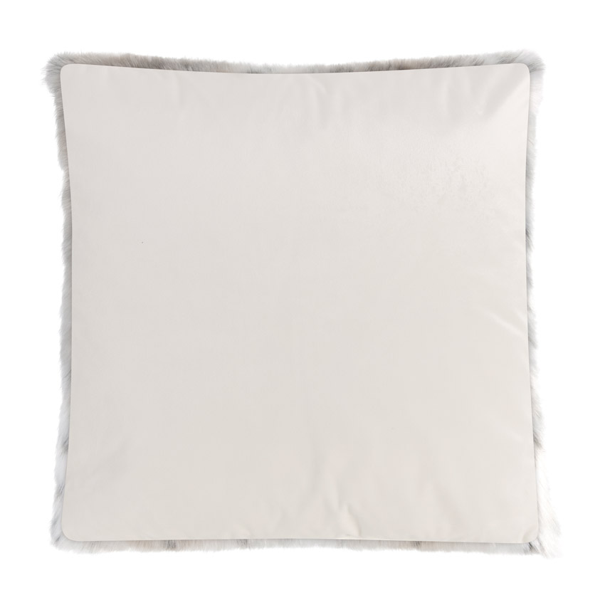Sofakissen "Skins" Schneeluchs 50 cm x 50 cm Sofakissen "Skins" Schneeluchs 50 cm x 50 cm