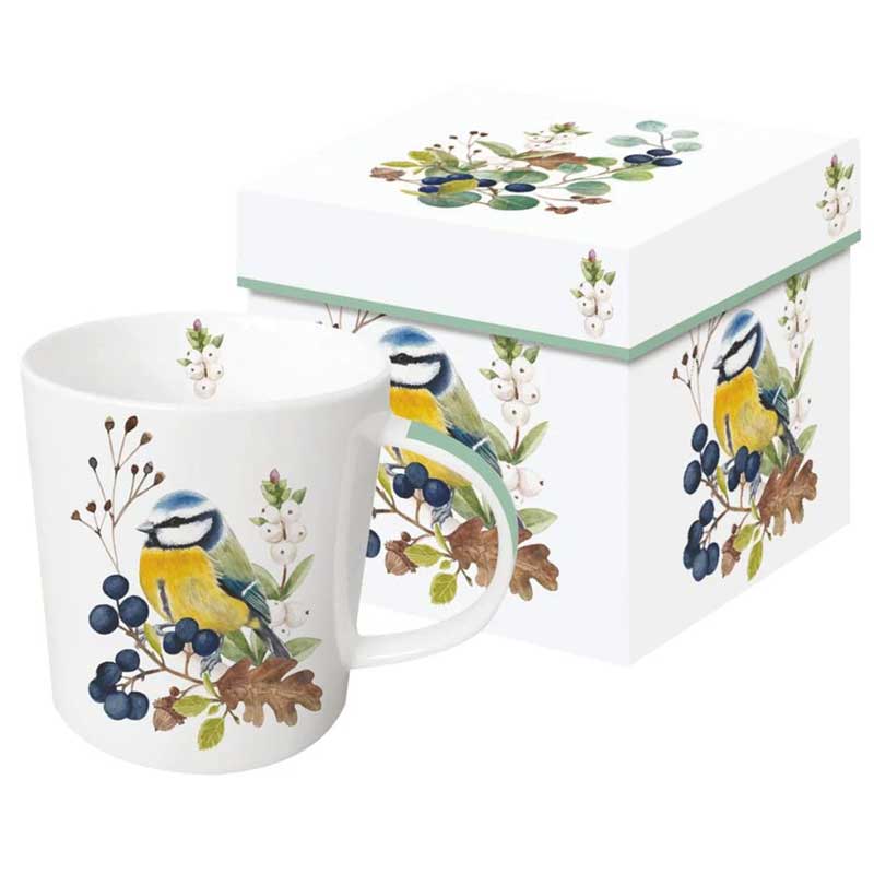 "Oiseau en Nature" -  Trend Mug und Geschenkebox von PPD