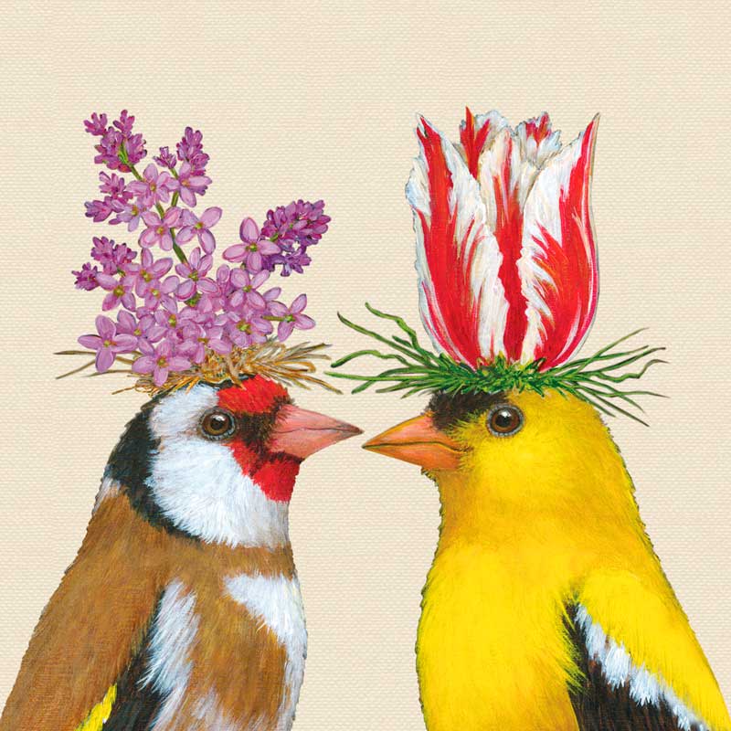 "Spring Romance", große Papierservietten von PPD