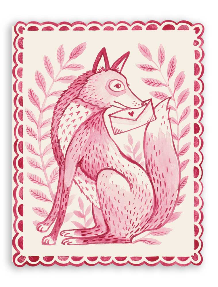 Grußkarte "YOU'RE A FOX" von Hester & Cook