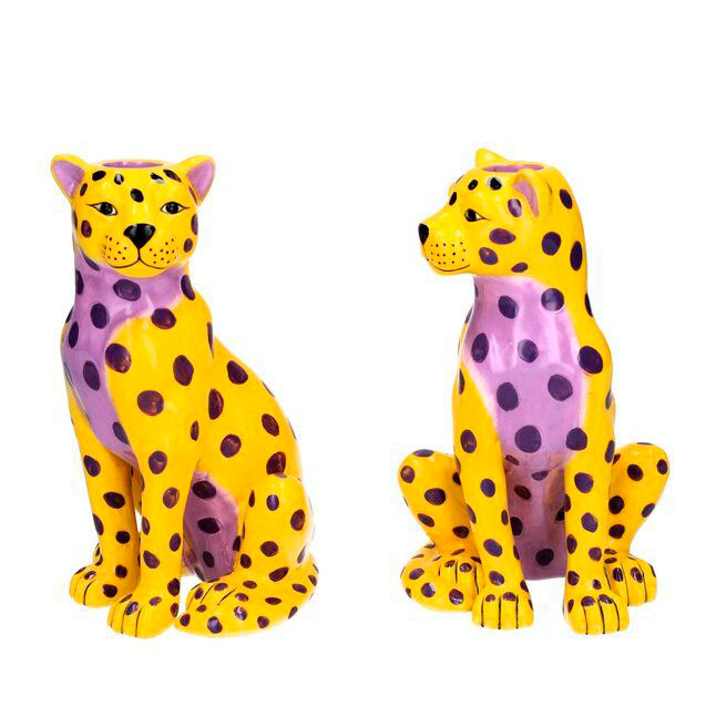 Mignon Kerzenhalter "Leoparden" von Gift Company 