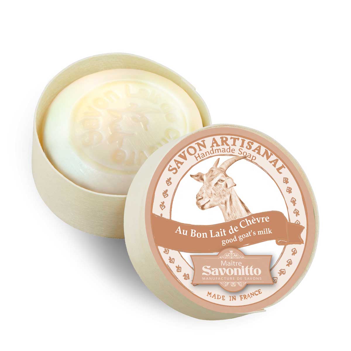 Savon au Bon Lait de Chèvre - Bio Ziegenmilchseife von Maitre Savonitto