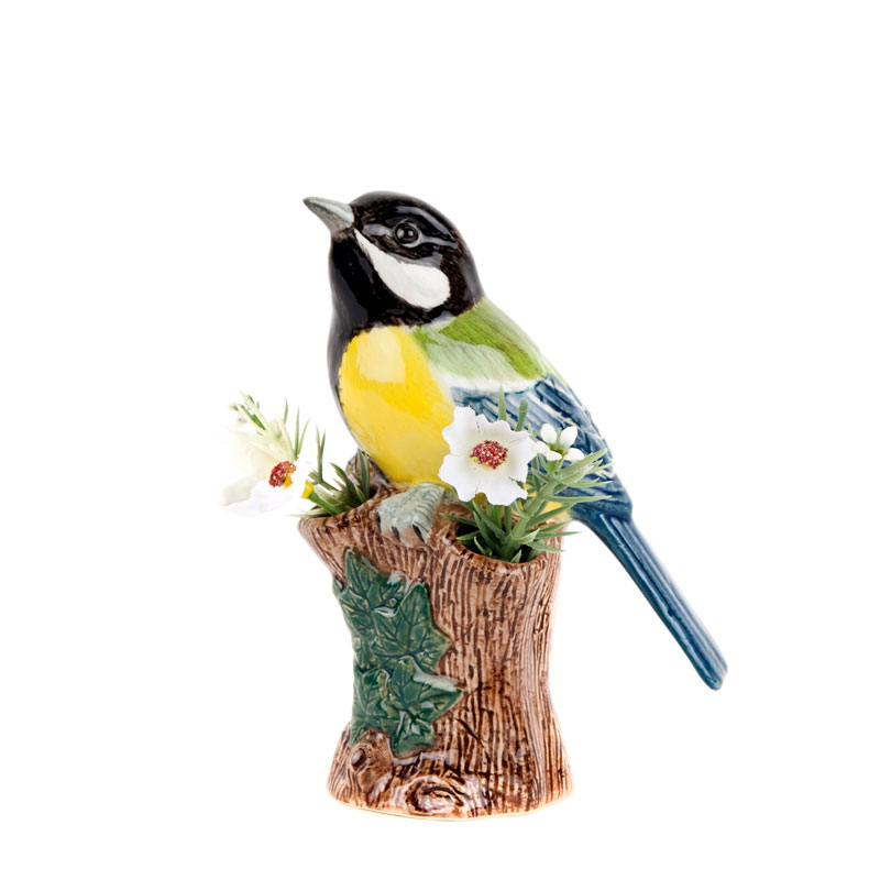 Blaumeise Mini Vase - von Quail Ceramics