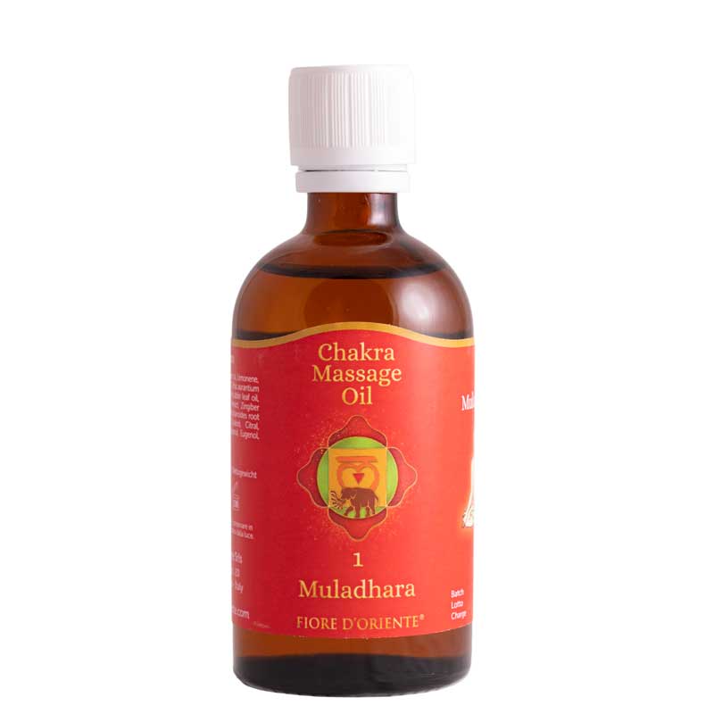 Wurzel Chakra -  Chakra Massage Öl  von Berk 