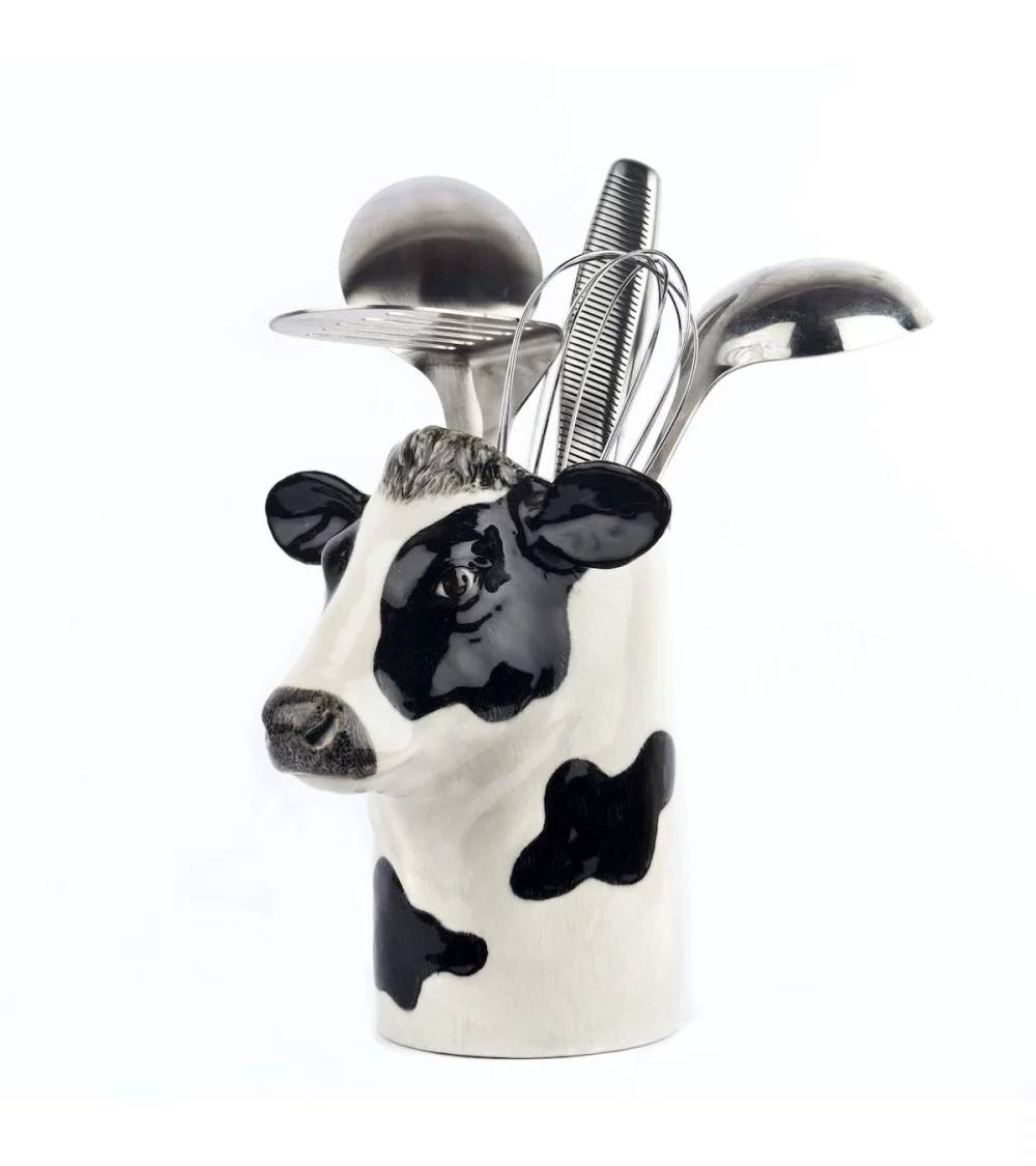 Utensilien Pot "Frisean Cow" - von Quail Ceramics Utensilien Pot "Frisean Cow" - von Quail Ceramics