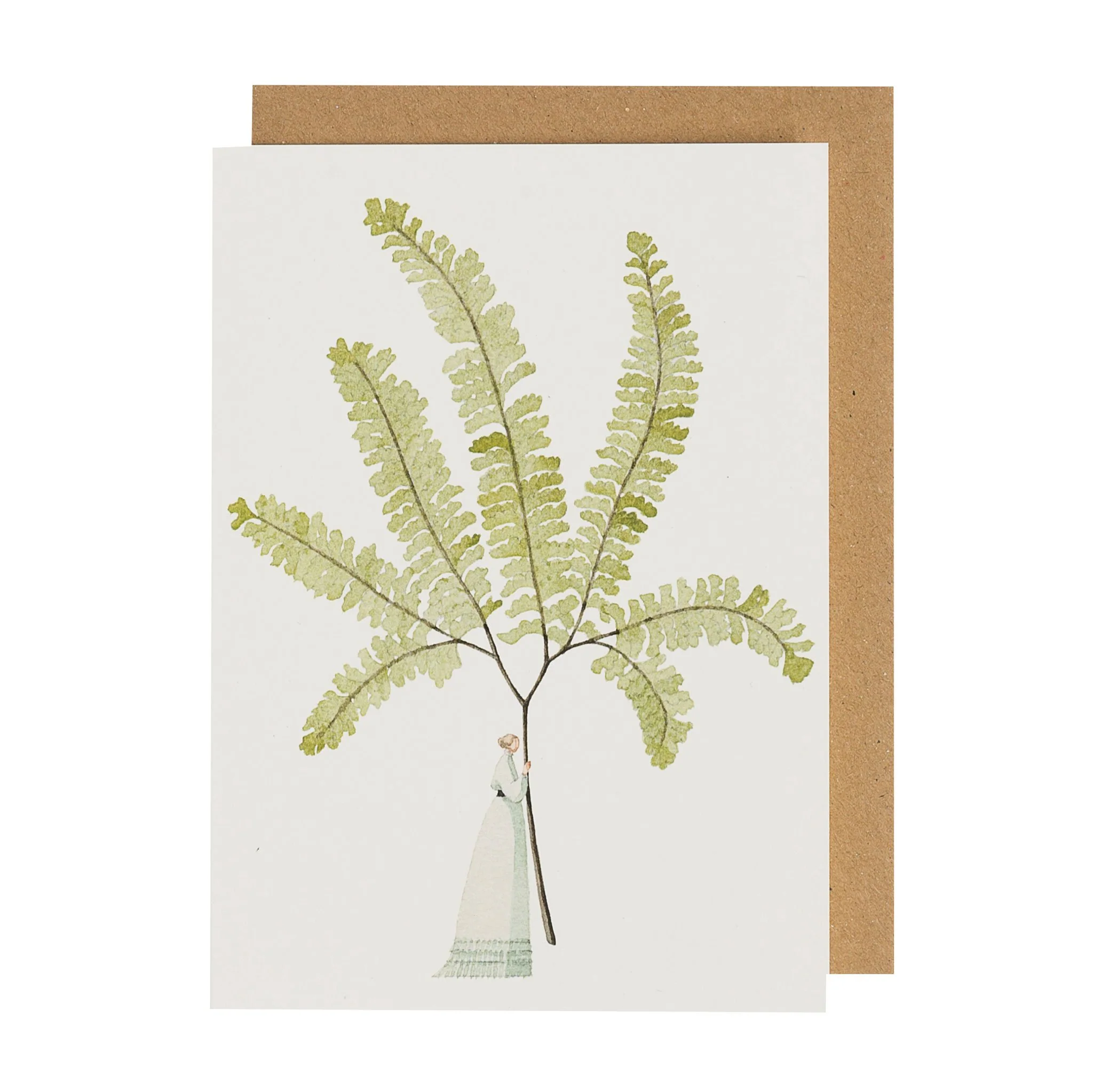 Grußkarte "FERN 4" von Laura Stoddart