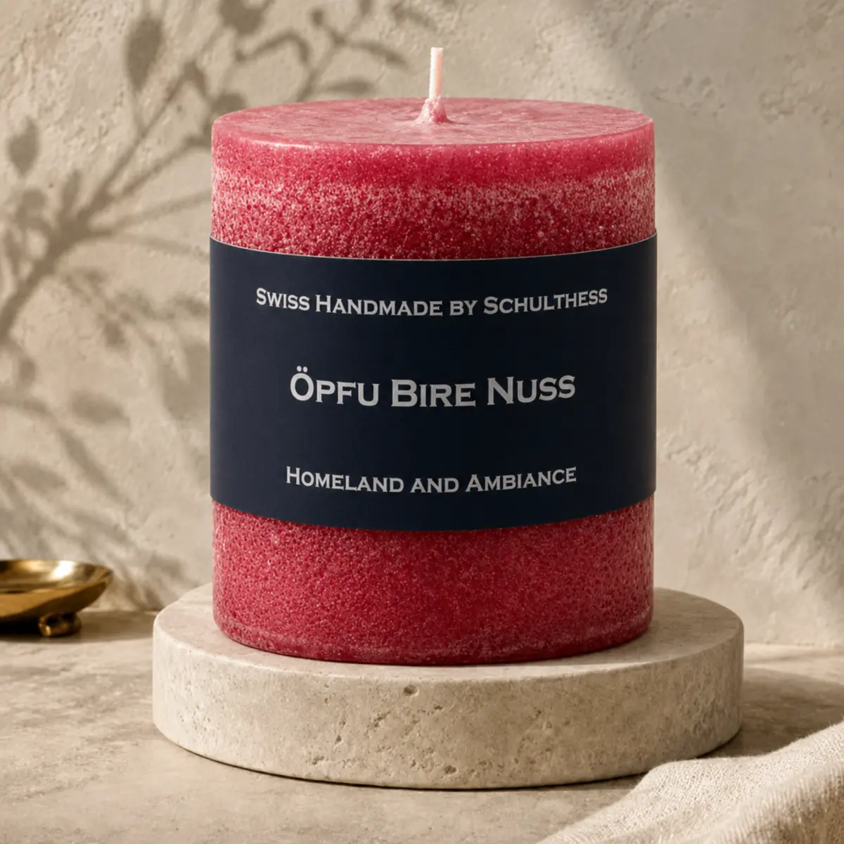 Schulthess Apfel · Birne · Nuss Duftkerze | Lebenswerte