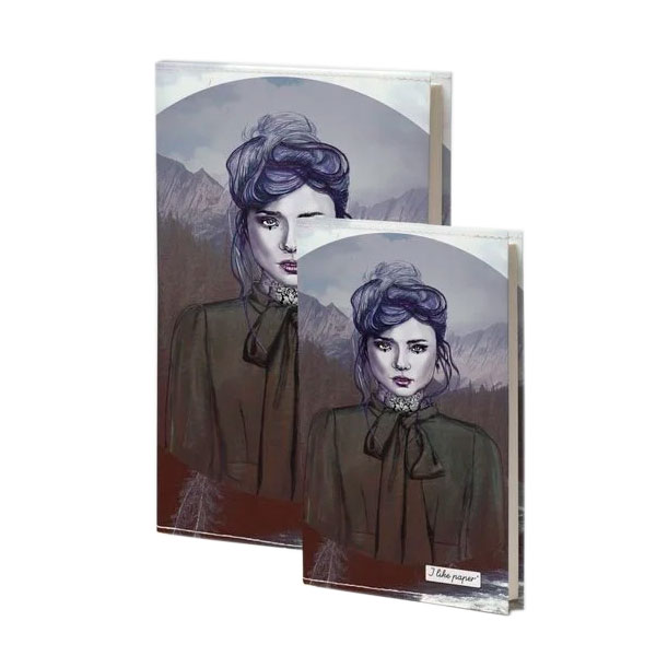 Notizbuch / Notebook "MIRIAM", Format DIN A5 von I like Paper