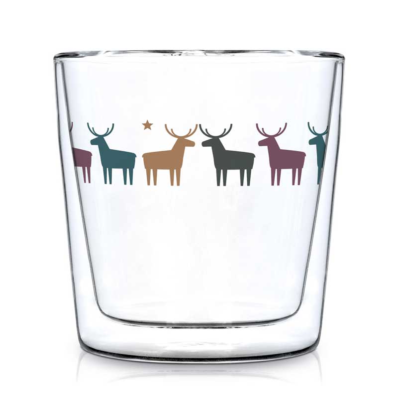 Pure Deers - Double wall Trend Glas von PPD 