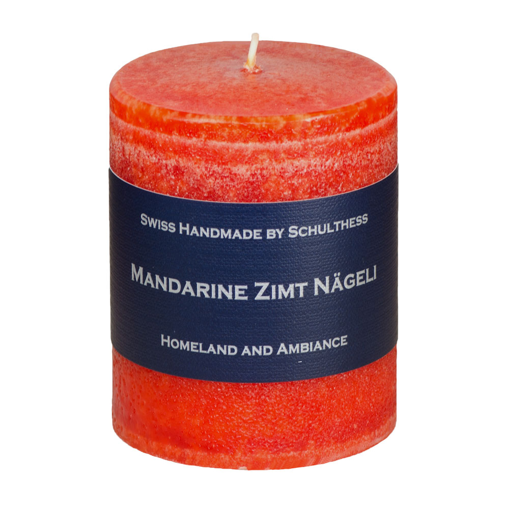 Mandarine / Zimt / Nägeli ( Gewürznelke ) - Schulthess Duftkerze 