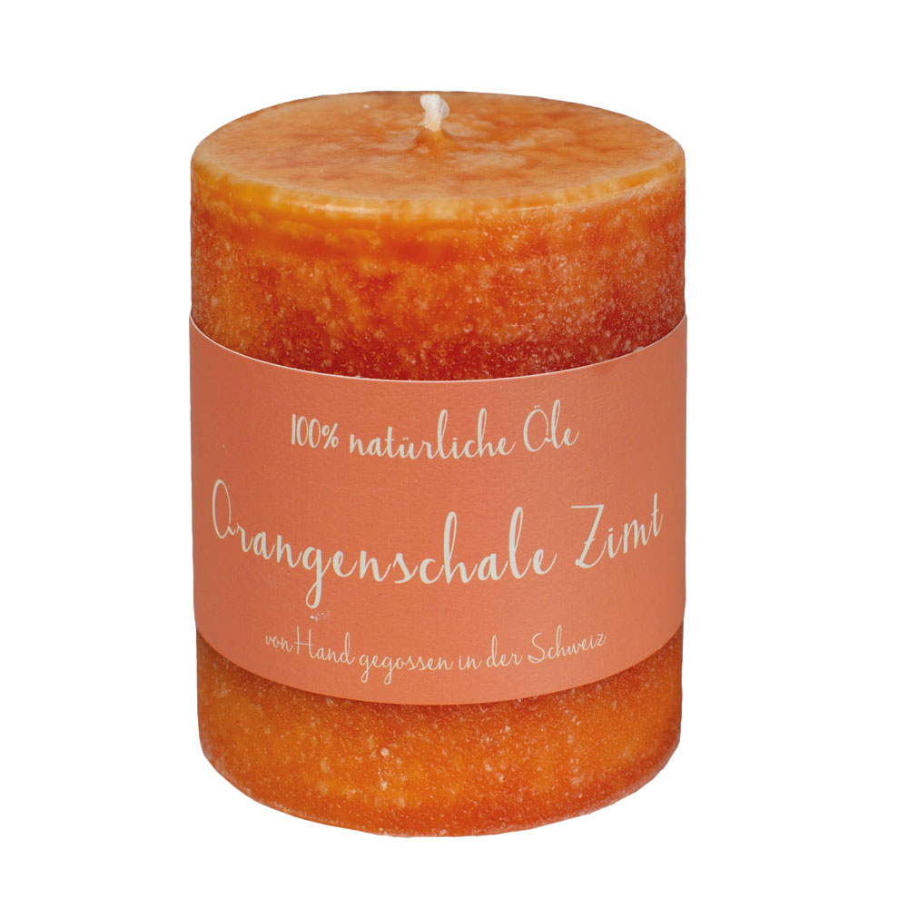 Orangenschale & Zimt - Schulthess Duftkerze mit 100% reinen Naturölen