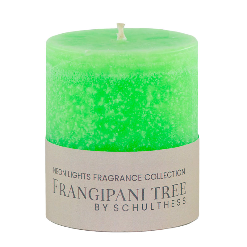 Schulthess Neon Kerzen - Duft Frangipani Tree