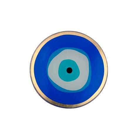 Love Plates - Glasteller "Blaues Auge" von Gift Company